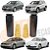 Kit Coifa Batente Amortecedor Traseiro Passat 2006 2007 2008 2009 2010 2011 2012 2013 204 2015 Tiguan 2009 2010 2011 2012 2013 2014 2015 2016 2017 Jetta 2011 2012 2013 2014 2015 2016 2017 Novo Fusca/N - Imagem 1