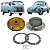 KIT PENEIRA FILTRO OLEO CARTER VW 1.3/1.5/BRAS/GOL/SAV - Imagem 1