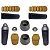 Kit Coxim Batente Coifa Dianteiro Traseiro Golf A3 - Imagem 2