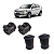 Kit Bucha Maior Menor Bandeja Dianteira Jac J3 2011 2012 2013 2014 2015 Accent 1999 - 2005 - Imagem 1
