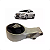 Coxim Traseiro Cambio Cruze 2012 2013 2014 2015 2016 2017 2018 - Imagem 2