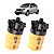 KIT BAT.AMORT.TRAS.CITROEN C3 03/... - Imagem 1