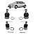 KIT PIVO SUPERIOR INFERIOR  DIR/ESQ. HONDA ACCORD 03/07 ACCORD 08/...CIVIC 91/01 CRV 95/02 ACCORD 98/02 - Imagem 2