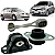 Kit Coxim Direito Esquerdo Motor Cambio Clio 1.0 8v 16v - Imagem 1