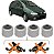 Kit 4 Bucha Bandeja Balança Megane Scenic 1997 - 2006 - Imagem 1