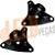 Kit Coxim Bucha Bandeja Dianteira New Fit City 2009 2010 2011 2012 2013 2014 - Imagem 1
