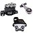Kit Coxim Calco Motor Fiat Punto 1.4 2008 2009 2010 2011 2012 - Imagem 1