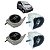 Kit 4 Calço Coxim Motor Câmbio Mercedes Classe A 160 1999 2000 2001 2002 2003 2004 2005 Classe A 190 2000 2001 2002 2003 2004 - Imagem 2