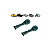 Kit Terminal Cabo Engate Marchas Pino Esferico A3 A4 Bora Golf New Beetle Polo 1999 2000 2001 2002 2003 2004 2005 2006 - Imagem 1