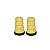 Kit Coifa Batente Amortecedor Traseiro Courier 1997 1998 1999 2000 2001 2002 - Imagem 1