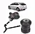 Kit Bucha Menor Maior Mancal Balança Bandeja Focus 2008 2009 2010 2011 - Imagem 1
