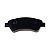 Pastilha Freio Dianteira Peugeot 206 208 307 Citroen C3 C4 XSARA 1999 - Imagem 3