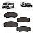Pastilha de Freio Traseira Ducato Citroen Jumper Peugeot Boxer 2002 a 2017 - Imagem 1