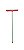 RODO MADEIRA LAQUEADO 40CM DUPLO *  Com cabo * Borracha dupla * Cores variadas - Imagem 1