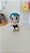 Mini boneco Felix Stray Kids cabelo azul - Coleção piticos - Imagem 2