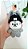 Baby Wolfchan peludinho com touca Bangchan Stray Kids crochê amigurumi - Imagem 1