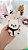 Baby Jiniret Skzoo Hyunjin Stray Kids peludinho crochê amigurumi - Imagem 1