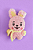 Cooky Jungkook Bt21 Baby Peludinho - Bts BT21 Amigurumi Crochê - Imagem 1