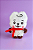 RJ Jin Bt21 Baby Peludinho - Bts BT21 Amigurumi Crochê - Imagem 1