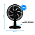 Ventilador De Mesa Elgin Breeze Air Preto 40cm 7 Pás - Imagem 4