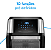 Fritadeira Air Fryer Oven Fry 4 em 1 12l Frita Sem Óleo Assa Desidrata e Reaquece 1 800w Elgin - Imagem 4