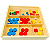Jogos de Mesa GRANDE 3x1 Dama, Ludo e Jogo da Velha Clássicos Toy Trade Oficial Brinquedos Educativos Interagir 3 em 1 Estojo Completo - Imagem 3