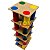Jogo Torre Inteligente 63pçs Colorido Madeira Associação de Cores Educativo Pedagogico - Imagem 5