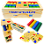 Torre Inteligente de Madeira Colorida Brinquedo Educativo Pedagogico 34 peças TOY TRADE OFICIAL - Imagem 1