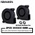 2 pces 5015 5cm dc 5v 12v 24v 2pin bola dupla/rolamento hidráulico sem escova ventilador de refrigeração do ventilador da turbina 50mm x 15mm ventilador - Imagem 1