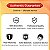 Gdstime-ventilador de bola duplo para pc, 120x120x25mm, dc, sem escovas, 5v, 12v, 24v, 48v, 12cm, 2 pinos, usb - Imagem 8