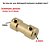 N20 Motor eixo acoplamento conector luva adaptador, latão transmissão conjunta para RC barco carro e avião, 2mm, 2.2mm, 3mm, 3.17mm, 4mm, 5mm, 6mm - Imagem 3