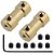 N20 Motor eixo acoplamento conector luva adaptador, latão transmissão conjunta para RC barco carro e avião, 2mm, 2.2mm, 3mm, 3.17mm, 4mm, 5mm, 6mm - Imagem 1