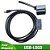 PC-LOGO Logotipo USB 6ED1 057-1AA01-0BA0 PLC Programação Cabo USB, cabo para Siemens, RS232 - Imagem 2