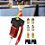 Extrusora montada Kit Hot End para Creality Ender 3 V2, Ender 3Pro, MK8 Bico de latão, bloco de aquecimento, impressora 3D Acessório, 0,4mm, 9pcs - Imagem 8