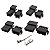 200 pcs/box 2.54mm passo jst sm/dupont jumper fio conector kit 2/3/4/5pin macho/fêmea habitação pino encabeçamento friso terminal adaptador - Imagem 12