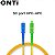 ONTi-Single Mode Fiber Patch Cable, SC APC para SC UPC, Simplex, PVC, cabo de jumper, 1-10PCs, 2.0mm - Imagem 3