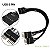 Adaptador de Extensão USB 2.0 Hub, 9Pin Cabeçalho, USB 2.0, Feminino para 2 Masculino Splitter, Conversor, Mainboard - Imagem 3