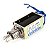 JF-1564 DC 12 V/500mA DC24V 10mm 55N Tipo Pull Open Frame Eletroímã Solenóide - Imagem 1