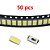 ekmlco 5730 3v smd led grânulo 50/100 pces 0.5w lcd tv retroiluminação kit de reparo branco fresco - Imagem 1