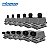 Conector de fiação elétrica impermeável, Conector resistente, Top, Side Outlet, Aviação Plug, Retangular, HDC HE, 6 Core, 10 Pin, 16 Pin, 24 Core, 32 Core, 48 Core - Imagem 16