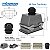 Conector de fiação elétrica impermeável, Conector resistente, Top, Side Outlet, Aviação Plug, Retangular, HDC HE, 6 Core, 10 Pin, 16 Pin, 24 Core, 32 Core, 48 Core - Imagem 10