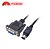 Mitsubishi FX3U série FX PLC programação cabo, RS232 para Round 8 Pin Samkoon HMI - Imagem 6
