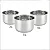 Universal Beauty Oxhaier SKG Smart Rice Cooker Liner, 304 Aço Inoxidável, Acessórios Espessados, 2l3L4L5L - Imagem 13