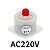 Alarme bip eletrônico com luz intermitente, indicador de alarme acústico-óptico, 12V, 24V, 220V, LZQ-3D - Imagem 2