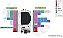 2 conjuntos lora32 v3 868mhz 915mhz esp32 lora placa de desenvolvimento sx1262 0.96 Polegada display oled wifi + bt lora kit para iot meshtastico - Imagem 3