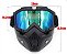 Full Face Anti-fog Capacete de bicicleta Airsoft Full Head Gear, Máscara de Paintball com filtro de boca Óculos de segurança - Imagem 14