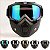 Full Face Anti-fog Capacete de bicicleta Airsoft Full Head Gear, Máscara de Paintball com filtro de boca Óculos de segurança - Imagem 2
