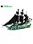 Navio Pirata Fantasma – Blocos de Montar Estilo Piratas do Caribe, Veleiro Modelo MOC, Brinquedo Criativo para Crianças e Adultos - Imagem 9