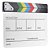 Clapper de Ação em Madeira – Slate para Cinema, TV e Vídeo, Acessório de Direção e Cenografia, Ideal para Fotografia e Filmagens - Imagem 17