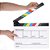 Clapper de Ação em Madeira – Slate para Cinema, TV e Vídeo, Acessório de Direção e Cenografia, Ideal para Fotografia e Filmagens - Imagem 2